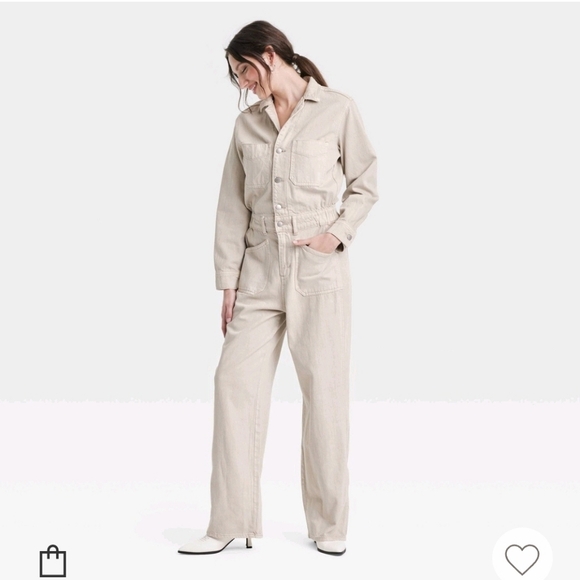 Universal Thread Pants - Universal thread Women's Denim Baggy Jumpsuit Cotton Lyocell Blend Fr
